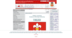 Desktop Screenshot of bip.baligrod.pl